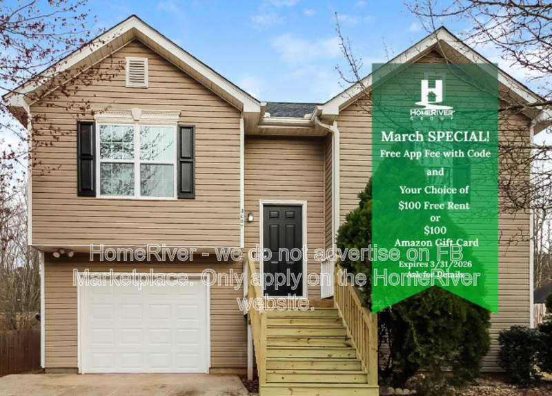 House for rent at 3407 Homeward Trail, Ellenwood, GA 30294