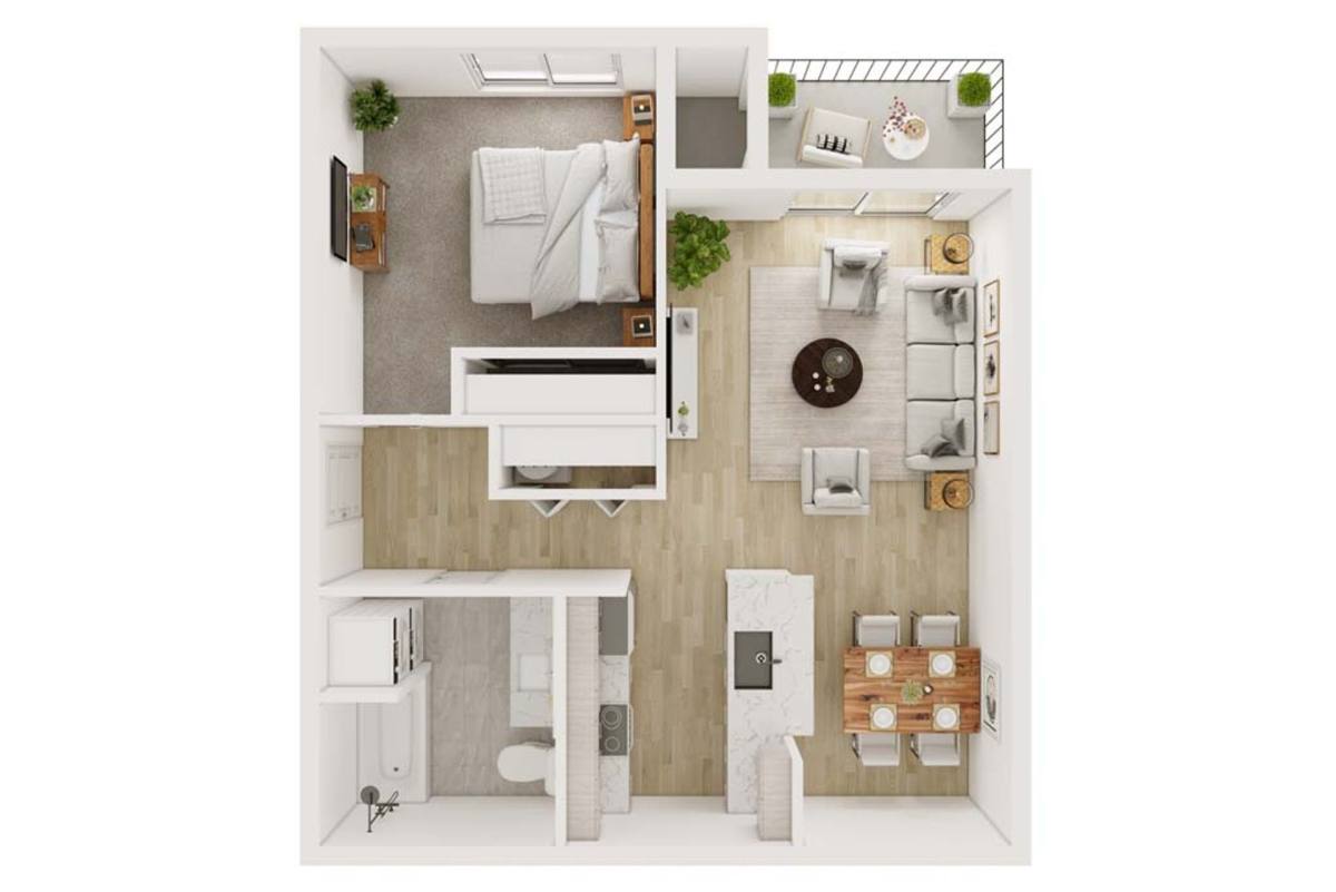 Apartment for rent at 14402 2nd Ave E, Tacoma, WA 98445