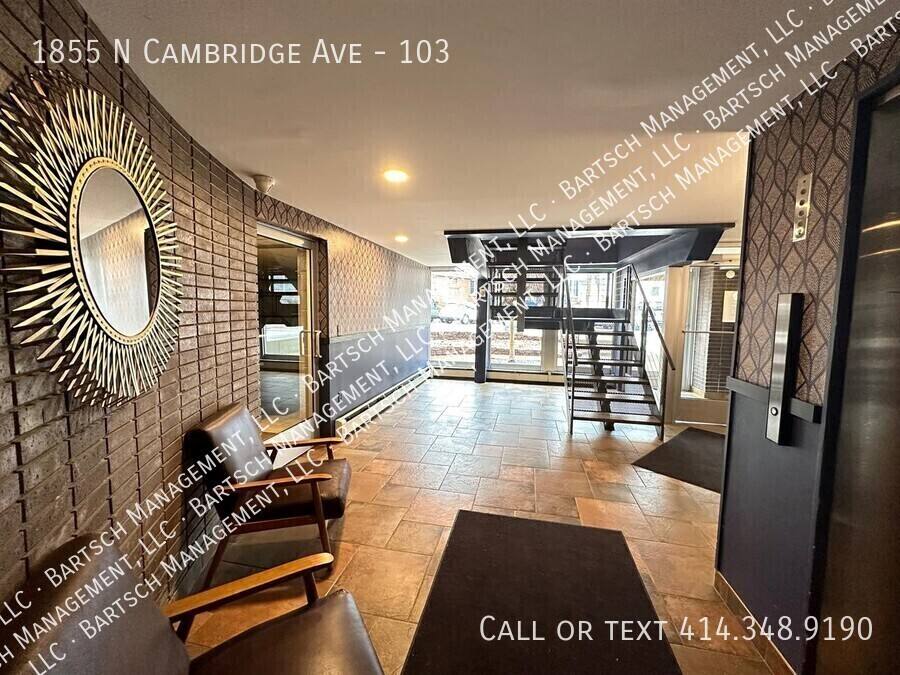 Apartment for rent at 1855 N Cambridge Ave #103, Milwaukee, WI 53202