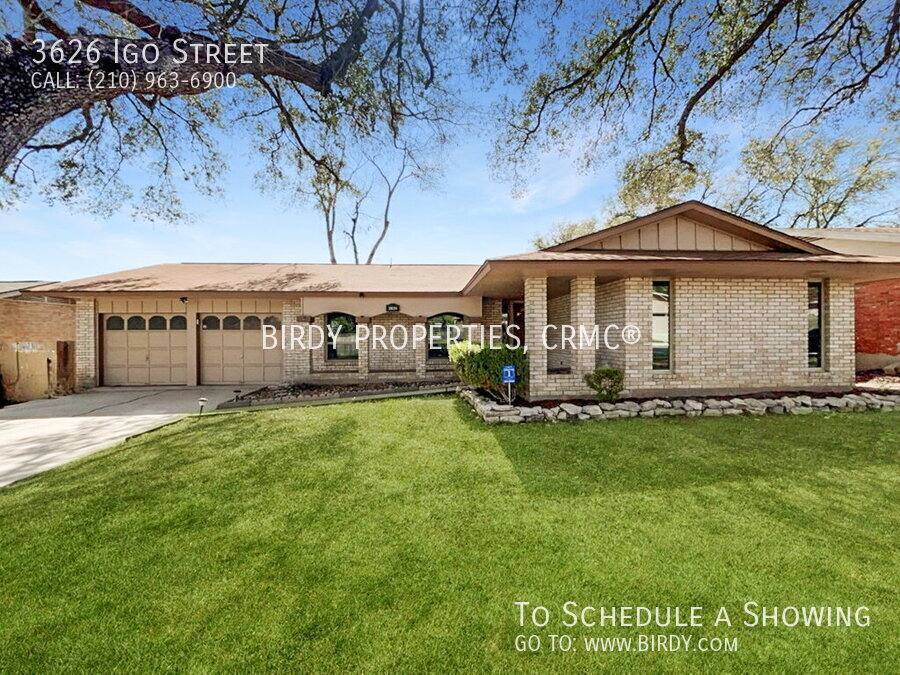 House for rent at 3626 Igo St, San Antonio, TX 78230