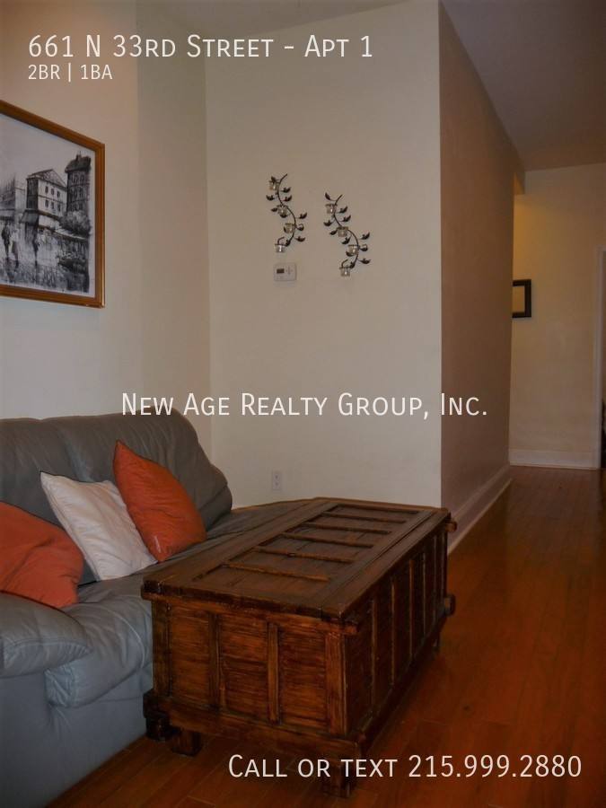 Apartment for rent at 661 N 33rd St #1, Philadelphia, PA 19104