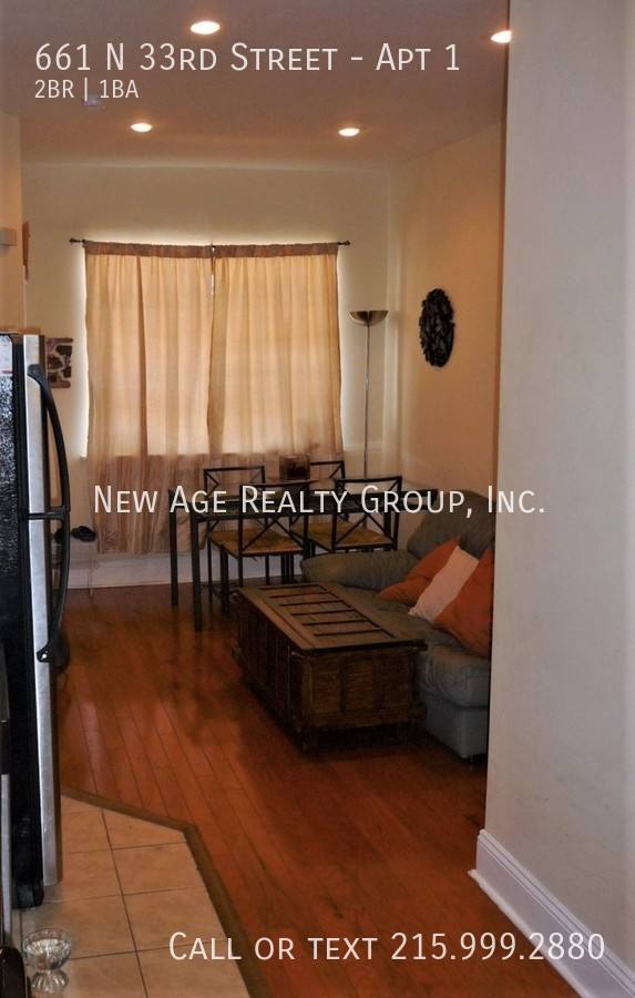 Apartment for rent at 661 N 33rd St #1, Philadelphia, PA 19104