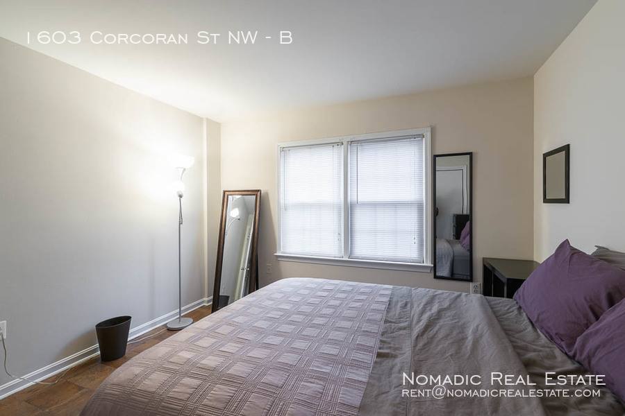 Apartment for rent at 1603 Corcoran St NW #B, Washington, DC 20009