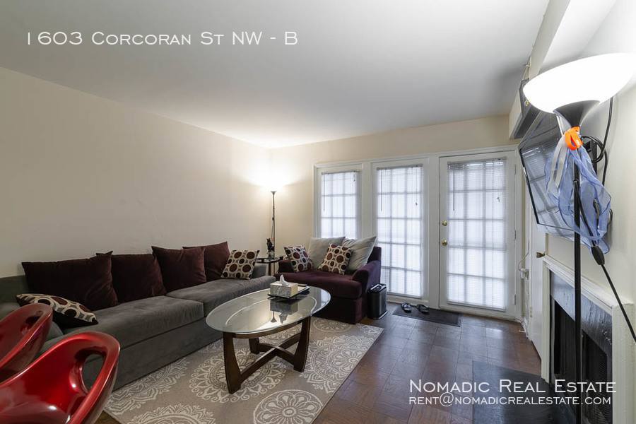 Apartment for rent at 1603 Corcoran St NW #B, Washington, DC 20009