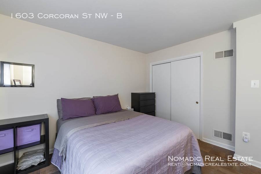 Apartment for rent at 1603 Corcoran St NW #B, Washington, DC 20009