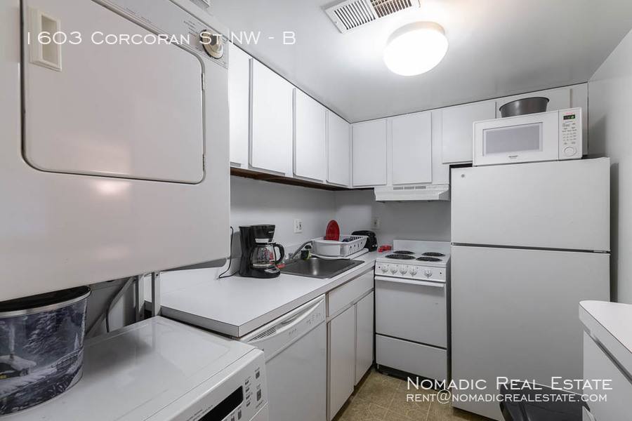 Apartment for rent at 1603 Corcoran St NW #B, Washington, DC 20009