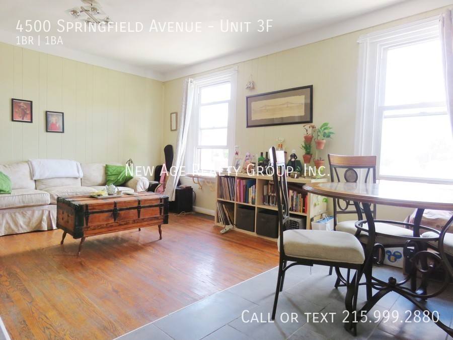 Apartment for rent at 4500 Springfield Ave #3F, Philadelphia, PA 19143