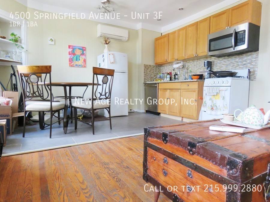 Apartment for rent at 4500 Springfield Ave #3F, Philadelphia, PA 19143