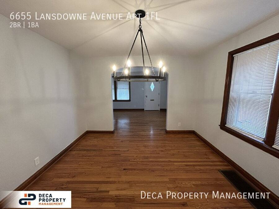 Apartment for rent at 6655 Lansdowne Ave #1F, Saint Louis, MO 63109
