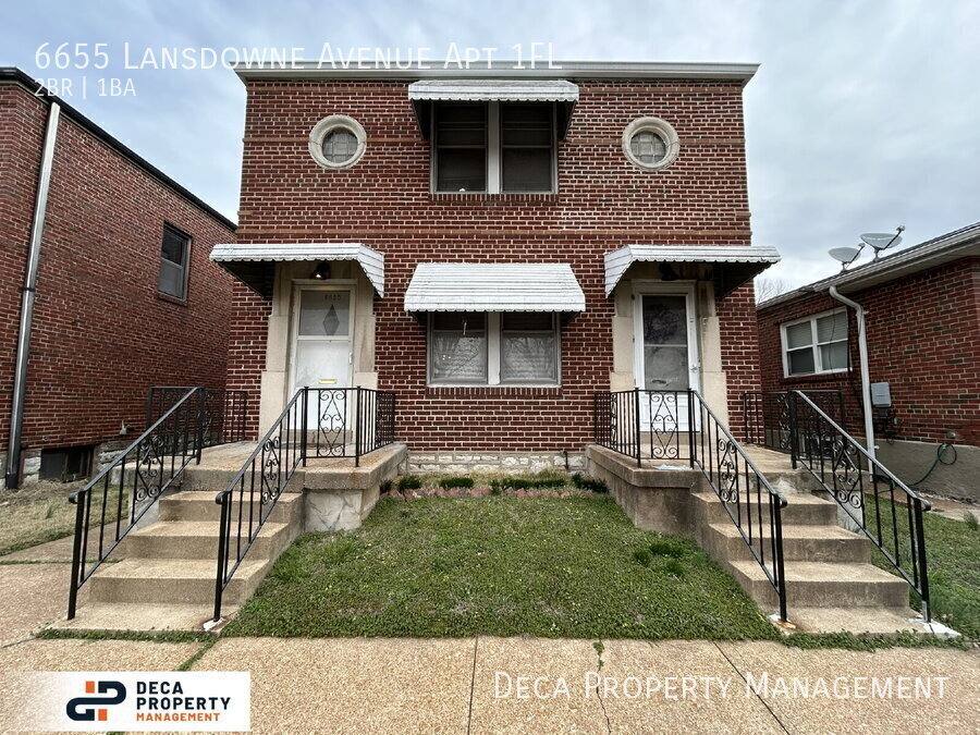 Apartment for rent at 6655 Lansdowne Ave #1F, Saint Louis, MO 63109