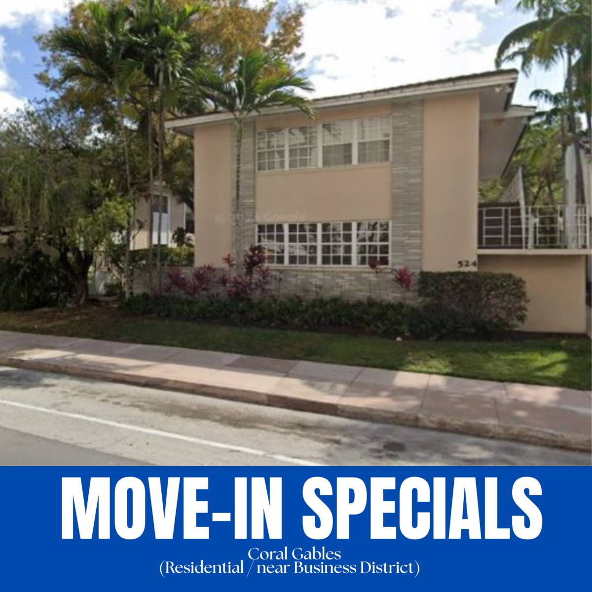 Apartment for rent at 520-524 Valencia Ave, Miami, FL 33134
