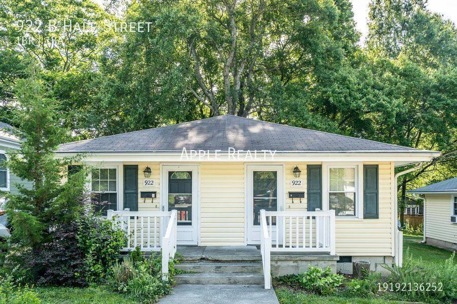 House for rent at 922 B Hale St, Durham, NC 27705