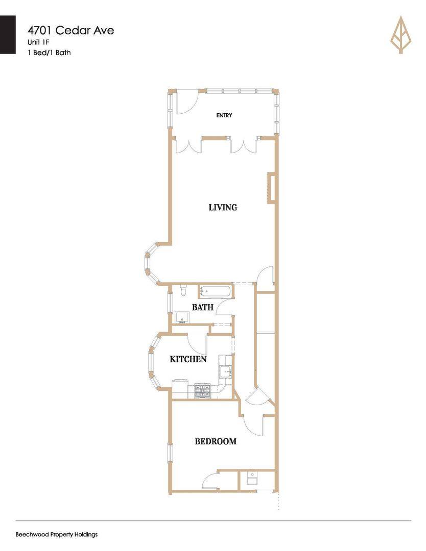 Apartment for rent at 4701 Cedar Ave, Philadelphia, PA 19143