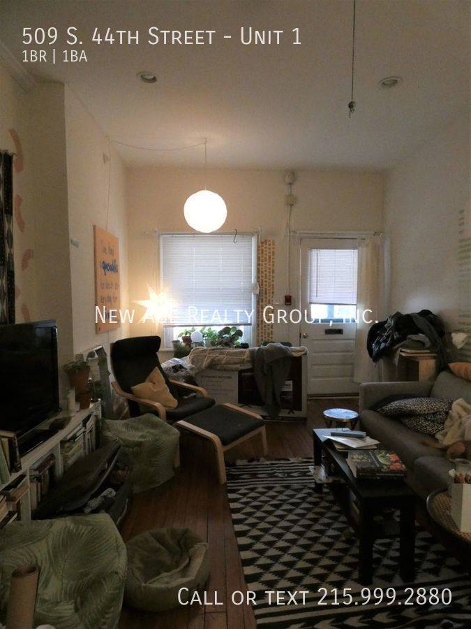 Apartment for rent at 509 S 44th St #1, Philadelphia, PA 19104