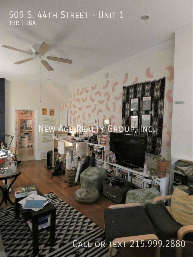 Apartment for rent at 509 S 44th St #1, Philadelphia, PA 19104