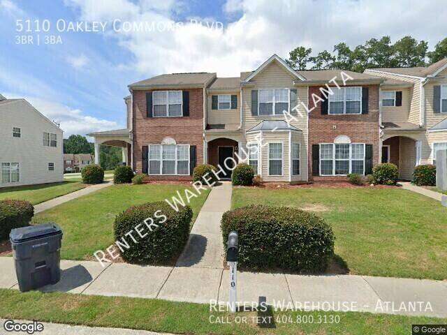Townhouse for rent at 5110 Oakley Commons Blvd, Union City, GA 30291