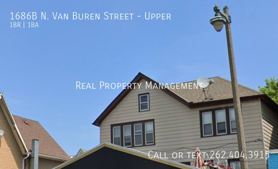 Apartment for rent at 1686B N Van Buren St, Milwaukee, WI 53202