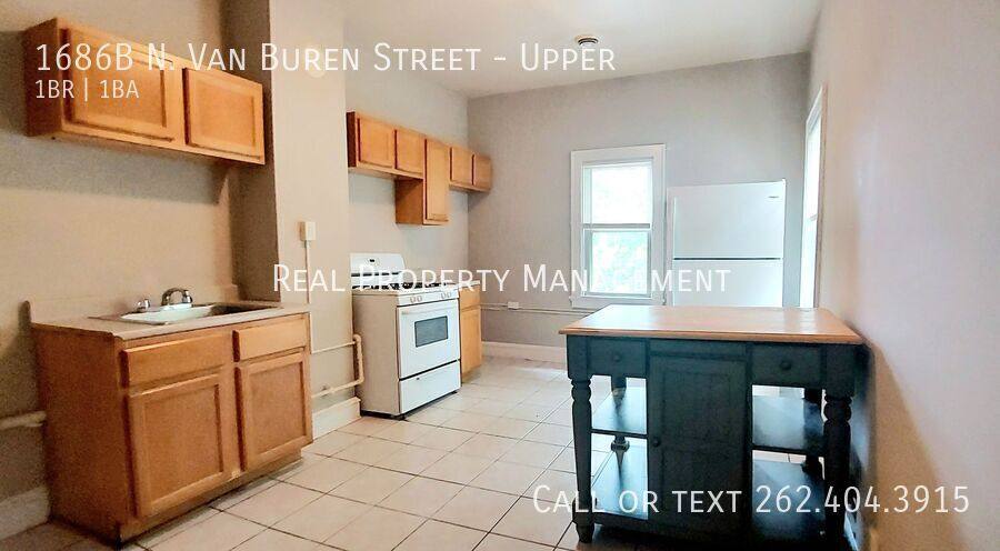 Apartment for rent at 1686B N Van Buren St, Milwaukee, WI 53202