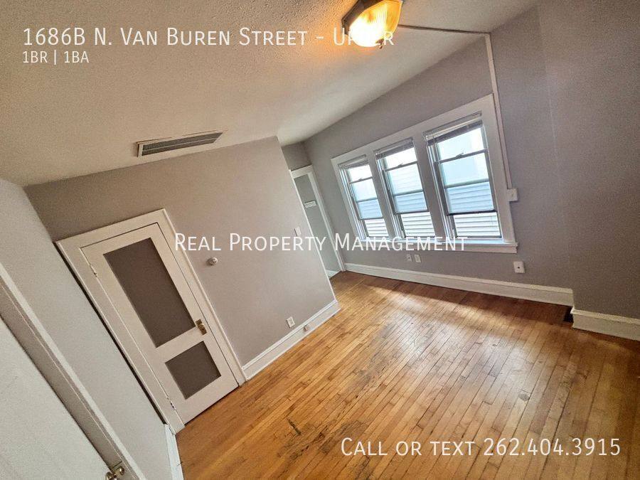 Apartment for rent at 1686B N Van Buren St, Milwaukee, WI 53202