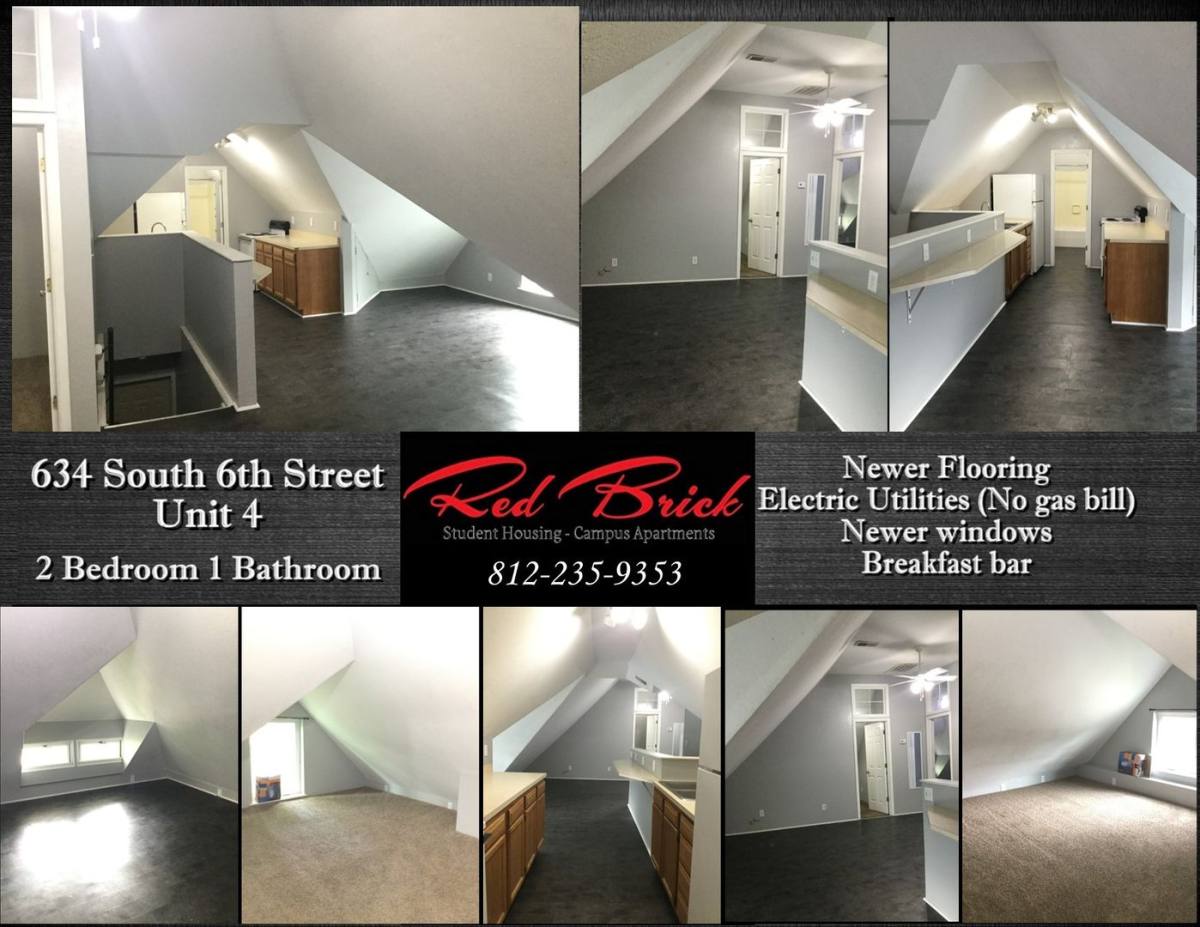 Apartment for rent at 634 S 6th, Terre Haute, IN 47807