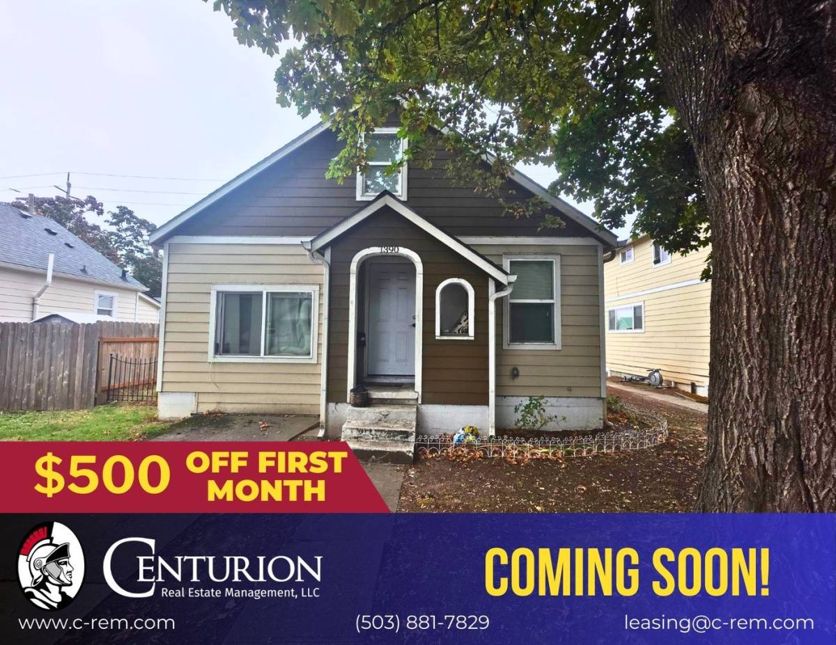 House for rent at 1390 Liberty St NE, Salem, OR 97301