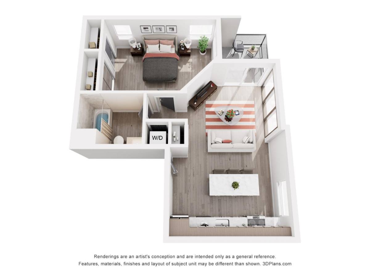 Apartment for rent at 5717 Carlton Way #501, Los Angeles, CA 90028