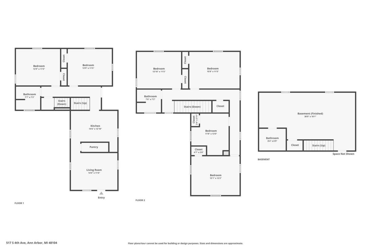 Apartment for rent at 517 S 4th Ave, Ann Arbor, MI 48104