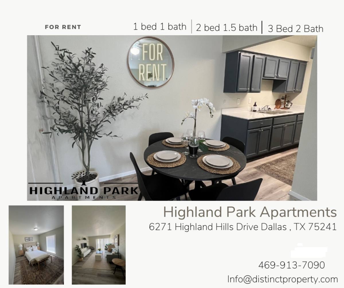 Apartment for rent at 6271 Highland Hills Dr, Dallas, TX 75241