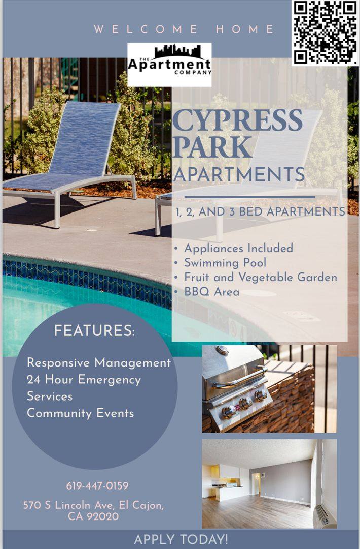Apartment for rent at 570 S Lincoln Ave, El Cajon, CA 92020