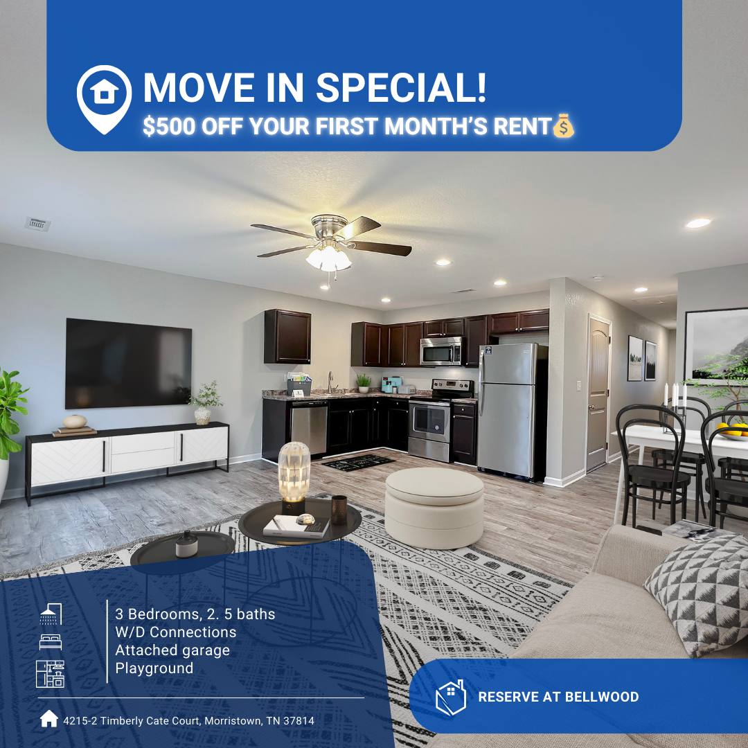 Townhouse for rent at 412 N Bellwood Rd, Morristown, TN 37814