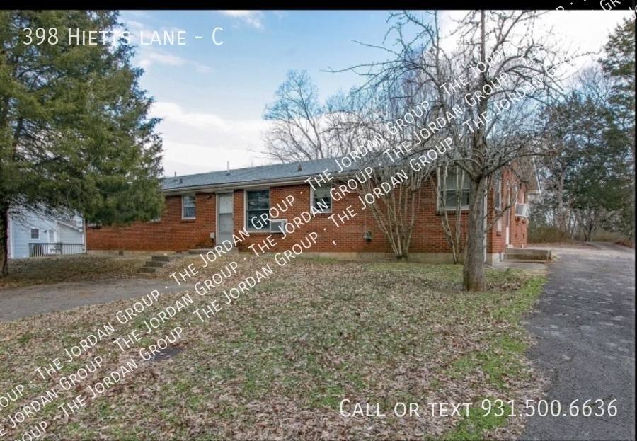 Apartment for rent at 398 Hietts Lane #C, Clarksville, TN 37043