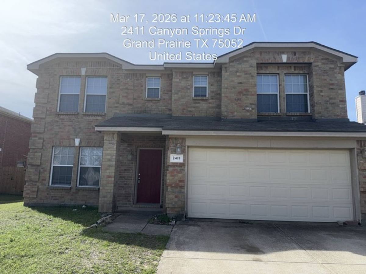House for rent at 2411 Canyon Springs, Grand Prairie, TX 75052