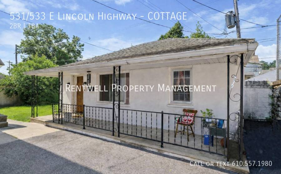 Apartment for rent at 531 533 E Lincoln Highway Cottage, Coatesville, PA 19320