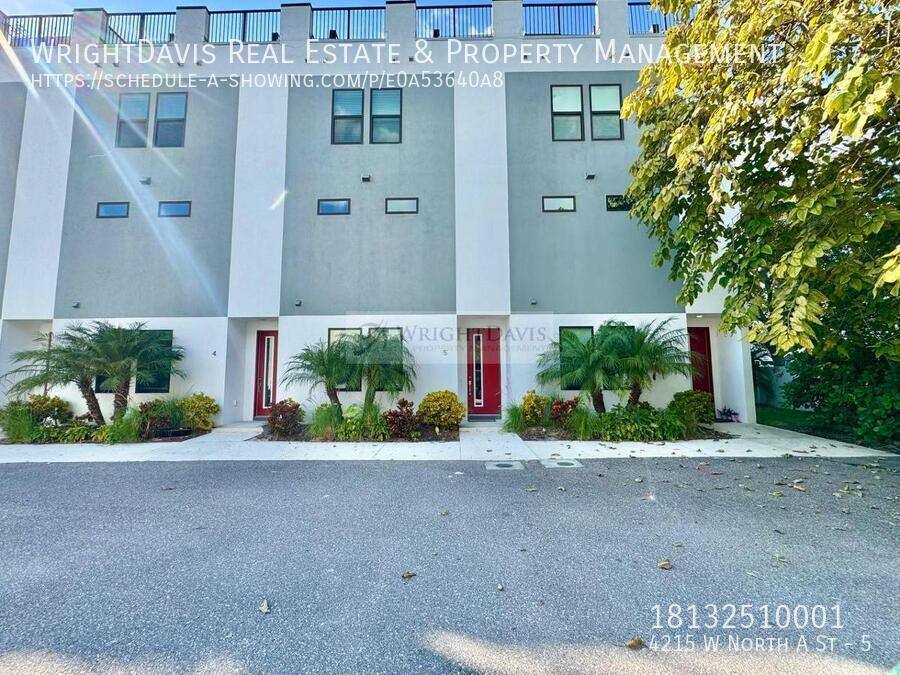 Townhouse for rent at 4215 W N A St #5, Tampa, FL 33609