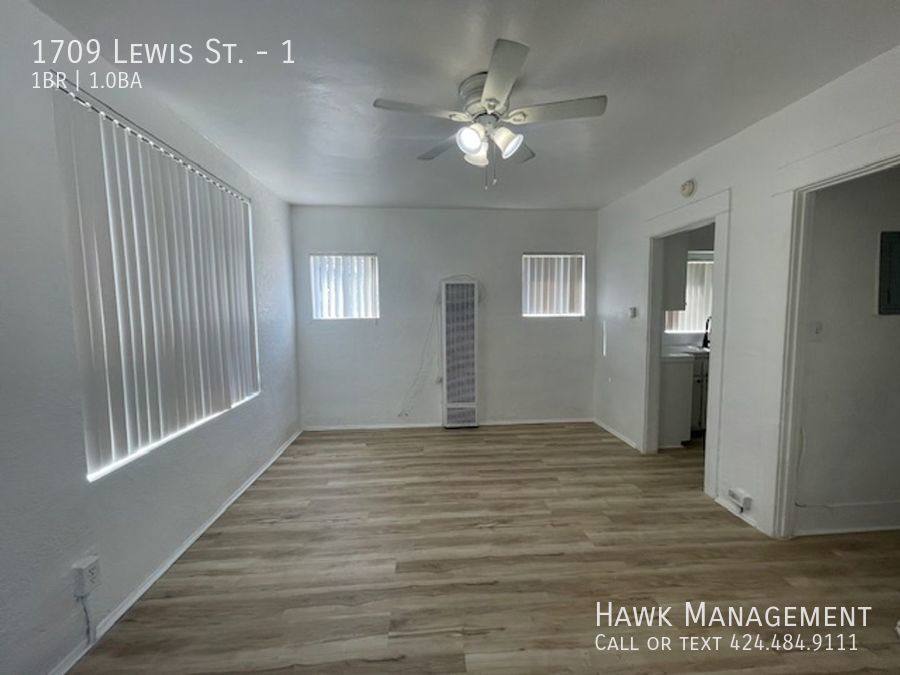 Apartment for rent at 1709 Lewis Ave #1, Long Beach, CA 90813