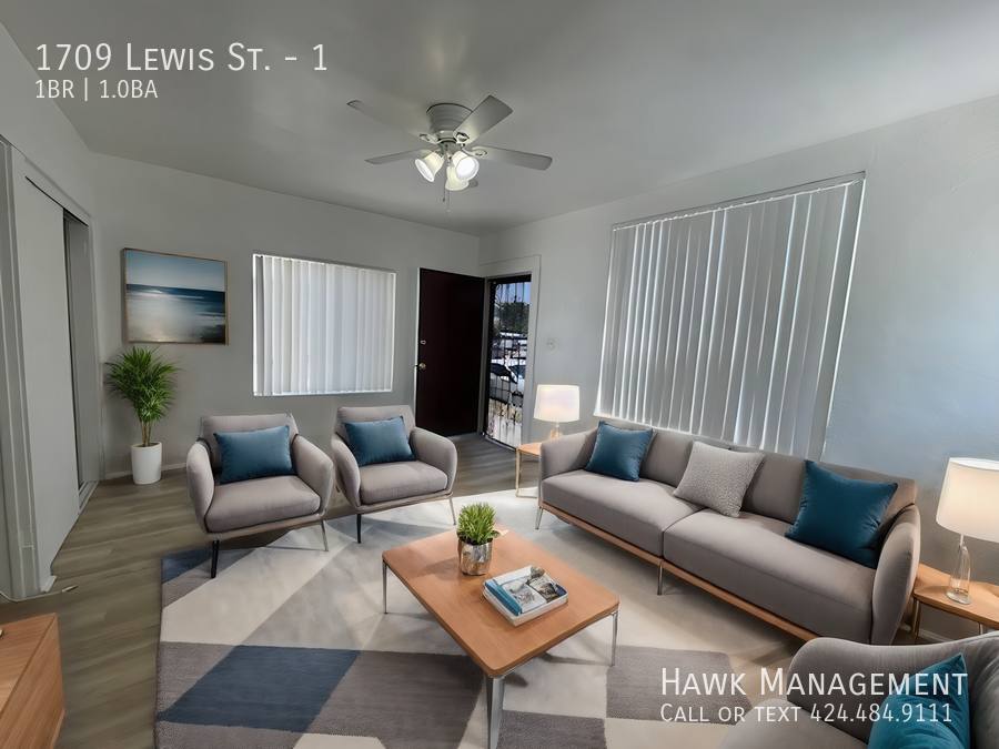 Apartment for rent at 1709 Lewis Ave #1, Long Beach, CA 90813