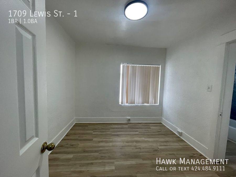 Apartment for rent at 1709 Lewis Ave #1, Long Beach, CA 90813
