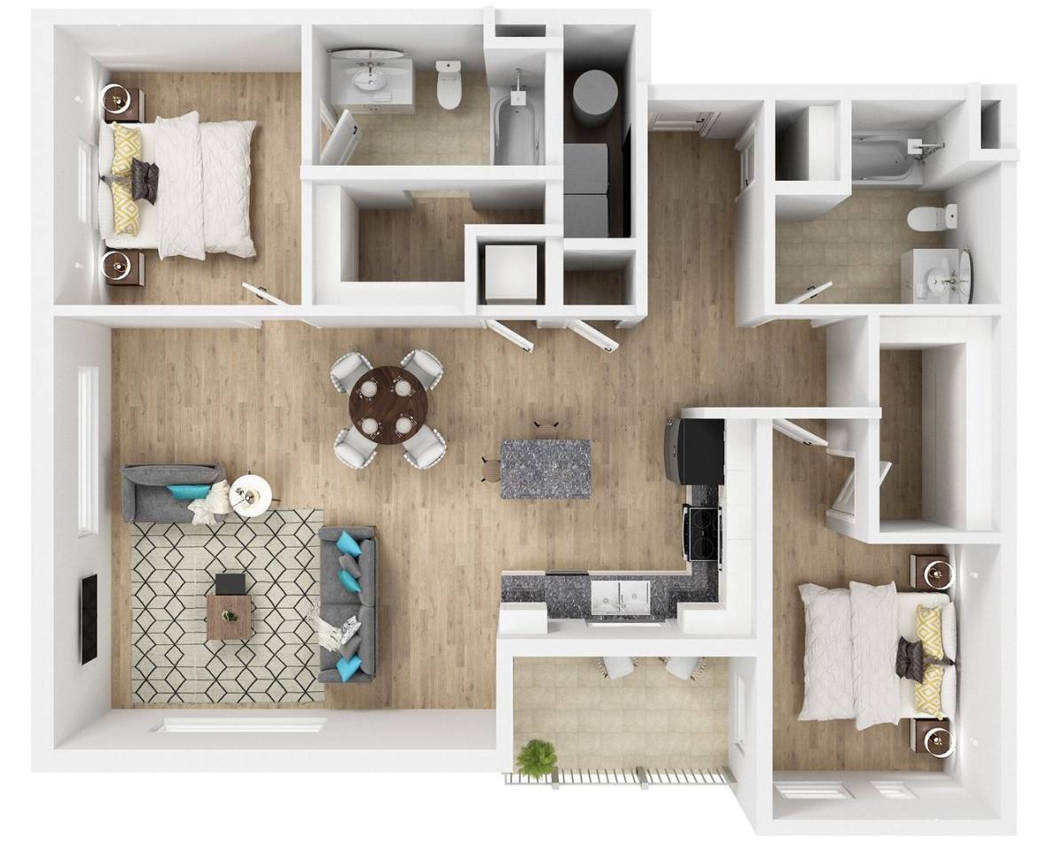 Apartment for rent at 550 SW 9th St, Des Moines, IA 50309