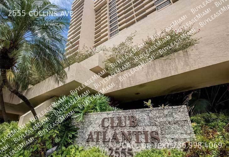 Apartment for rent at 2555 Collins Ave, Miami Beach, FL 33140