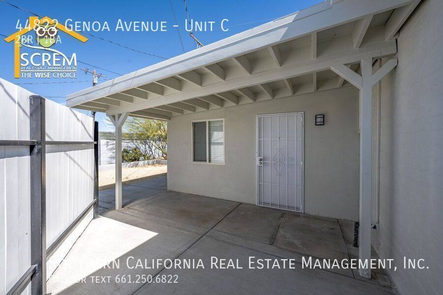 Apartment for rent at 44822 Genoa Ave #C, Lancaster, CA 93534