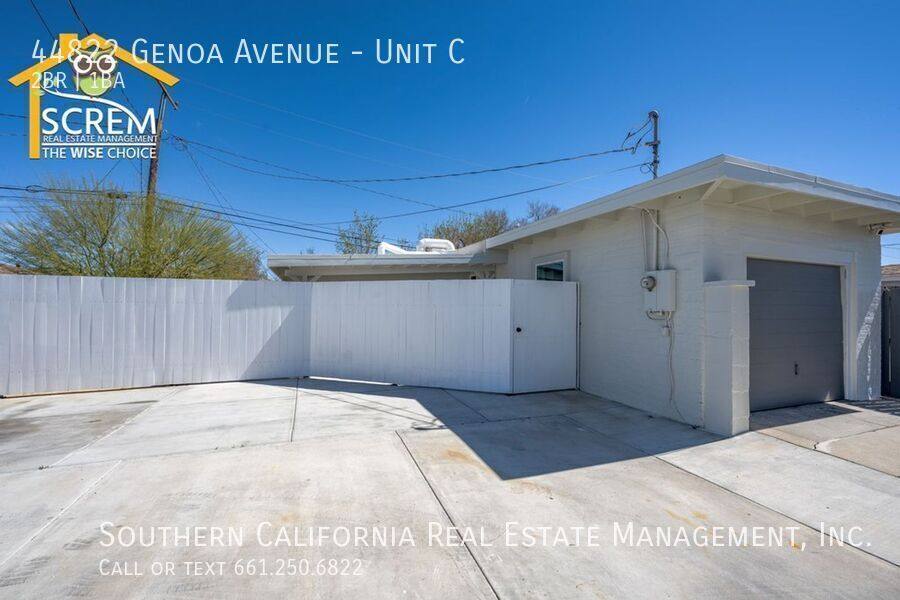 Apartment for rent at 44822 Genoa Ave #C, Lancaster, CA 93534