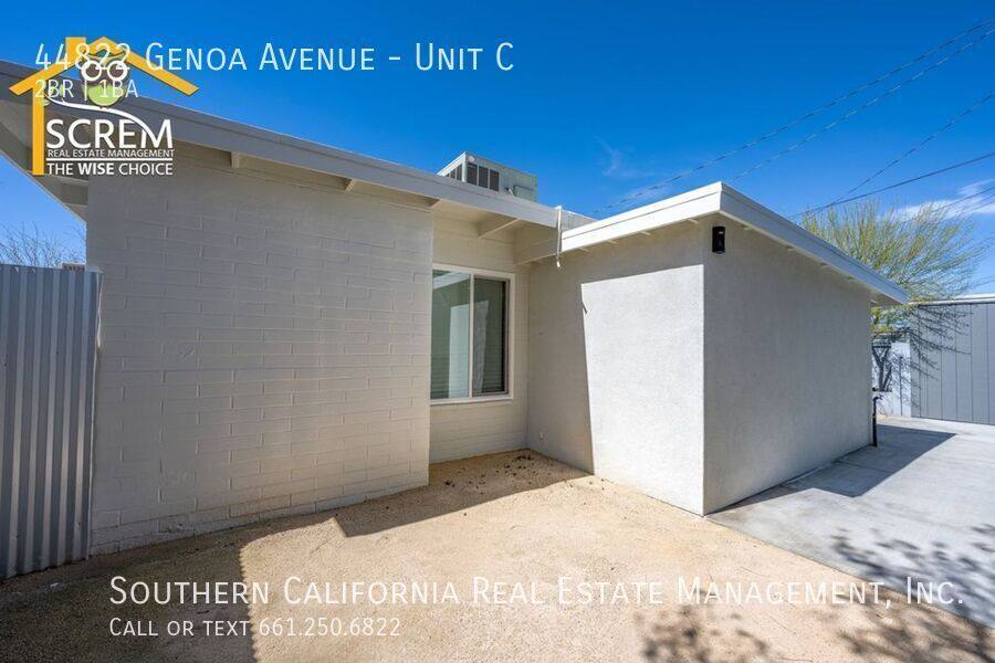 Apartment for rent at 44822 Genoa Ave #C, Lancaster, CA 93534