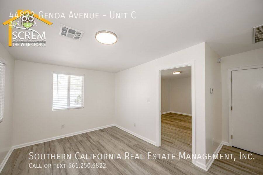 Apartment for rent at 44822 Genoa Ave #C, Lancaster, CA 93534