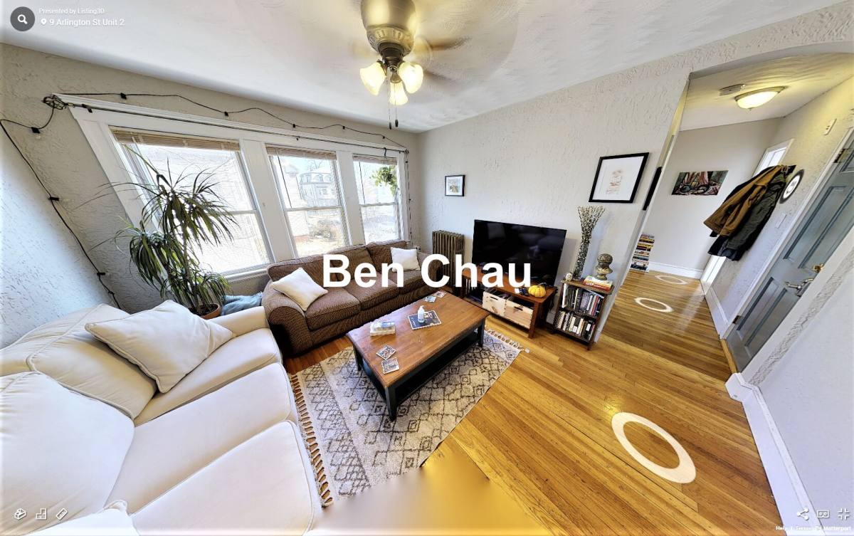 House for rent at 9 Arlington St #2B, Somerville, MA 02145