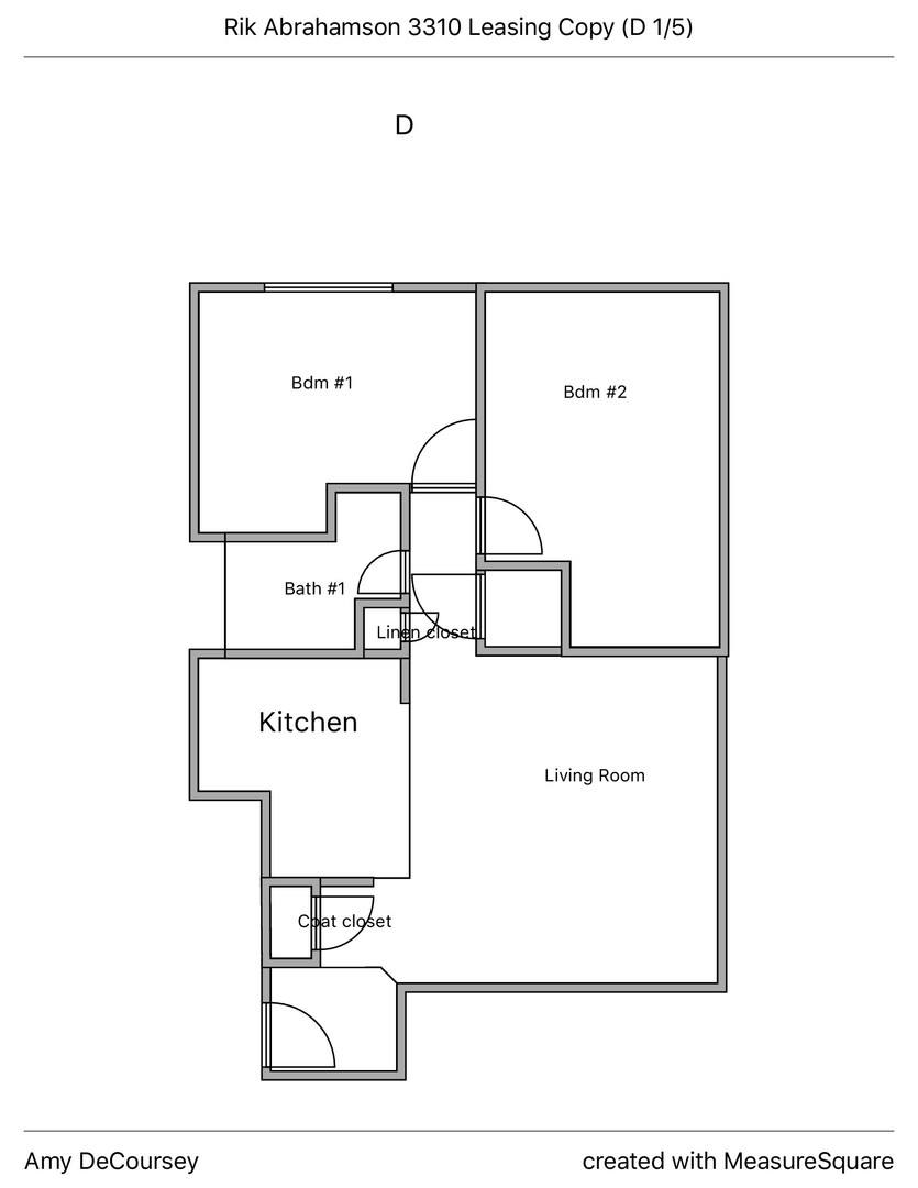 Apartment for rent at 3308-10 W 8th St, Lawrence, KS 66049