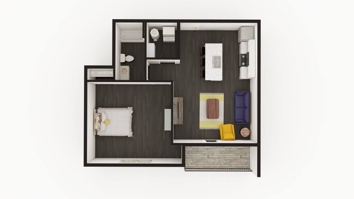 Apartment for rent at 2549 Cottage Way, West Lafayette, IN 47906