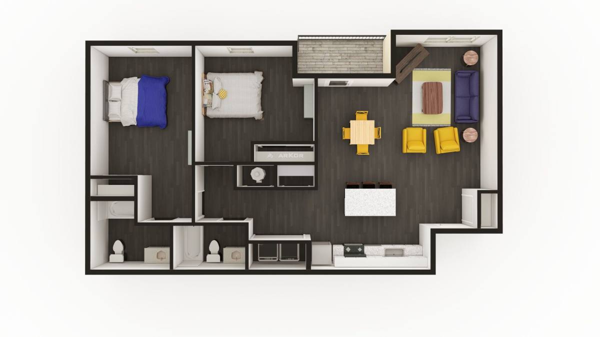 Apartment for rent at 2549 Cottage Way, West Lafayette, IN 47906
