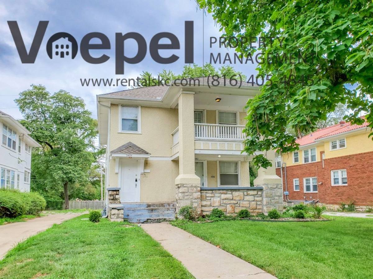 Apartment for rent at 5409-5411 Harrison St, Kansas City, MO 64110