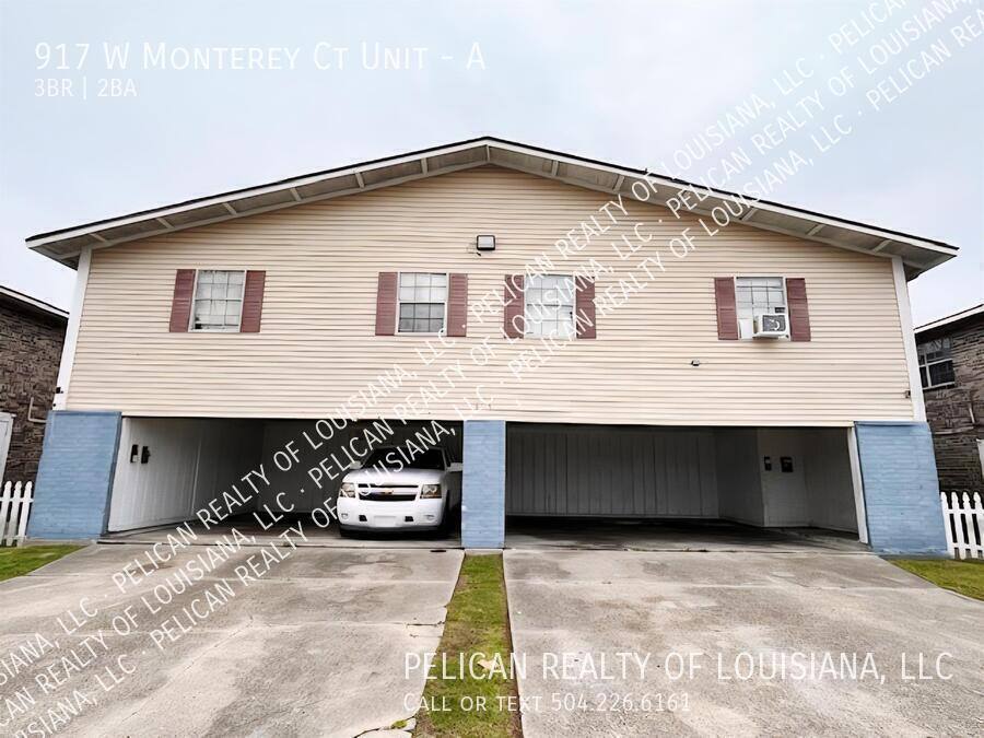 Apartment for rent at 917 W Monterey Court #A, Gretna, LA 70056