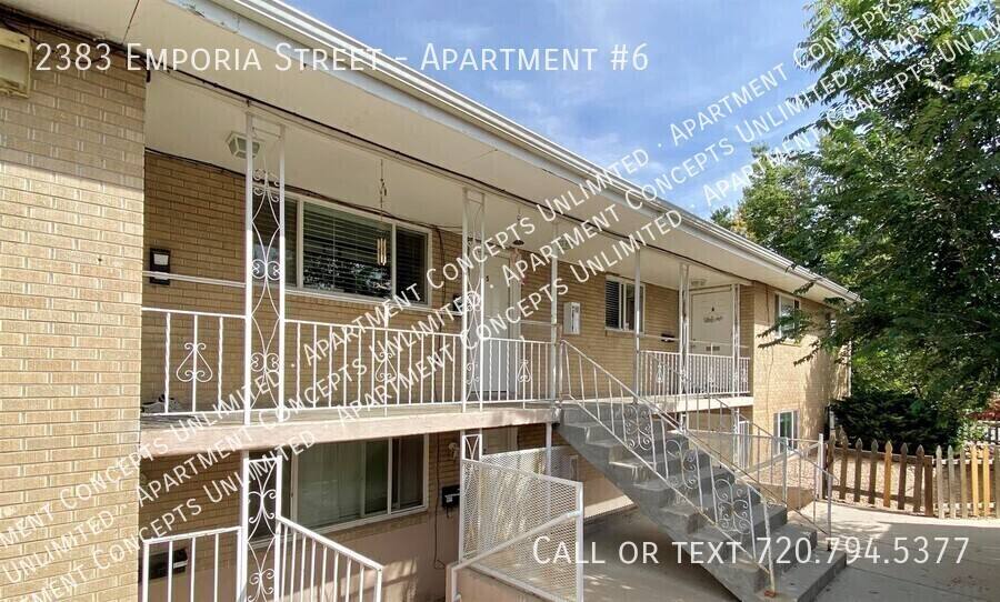 Apartment for rent at 2383 Emporia St #6, Aurora, CO 80010